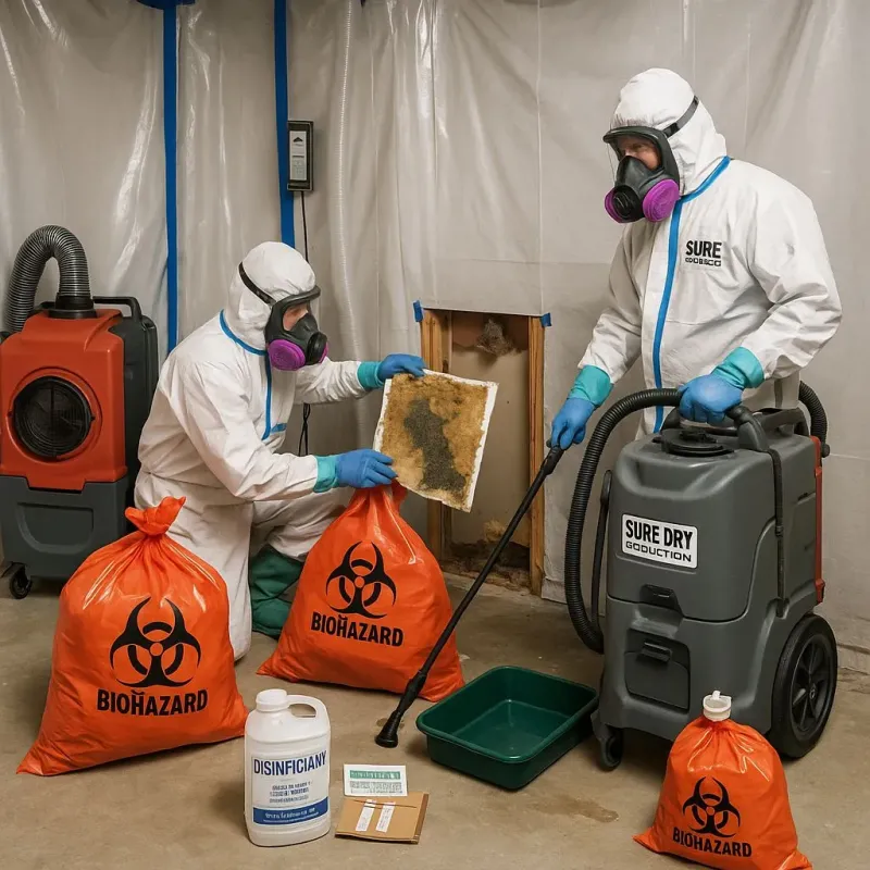 Contaminated Water Handling Protocols process in Shenandoah, TX